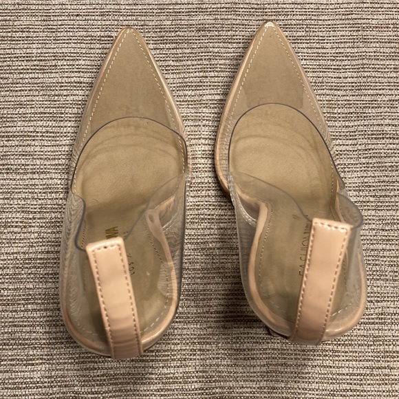 Fashion Nova clear Heels size 6.5 - Picture 9 of 16